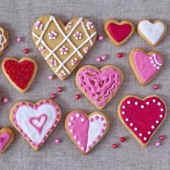 heart-shaped cookie food PFP