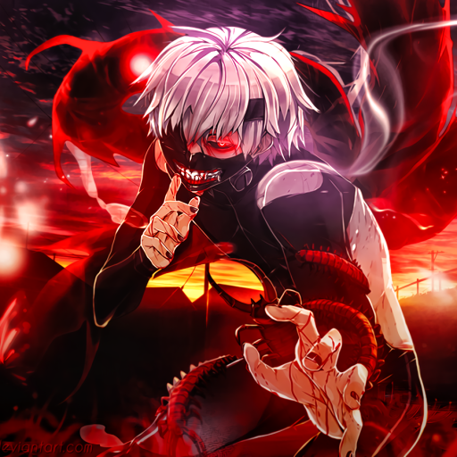 Download Ken Kaneki Anime Tokyo Ghoul PFP by XxAjisai-GraphicxX