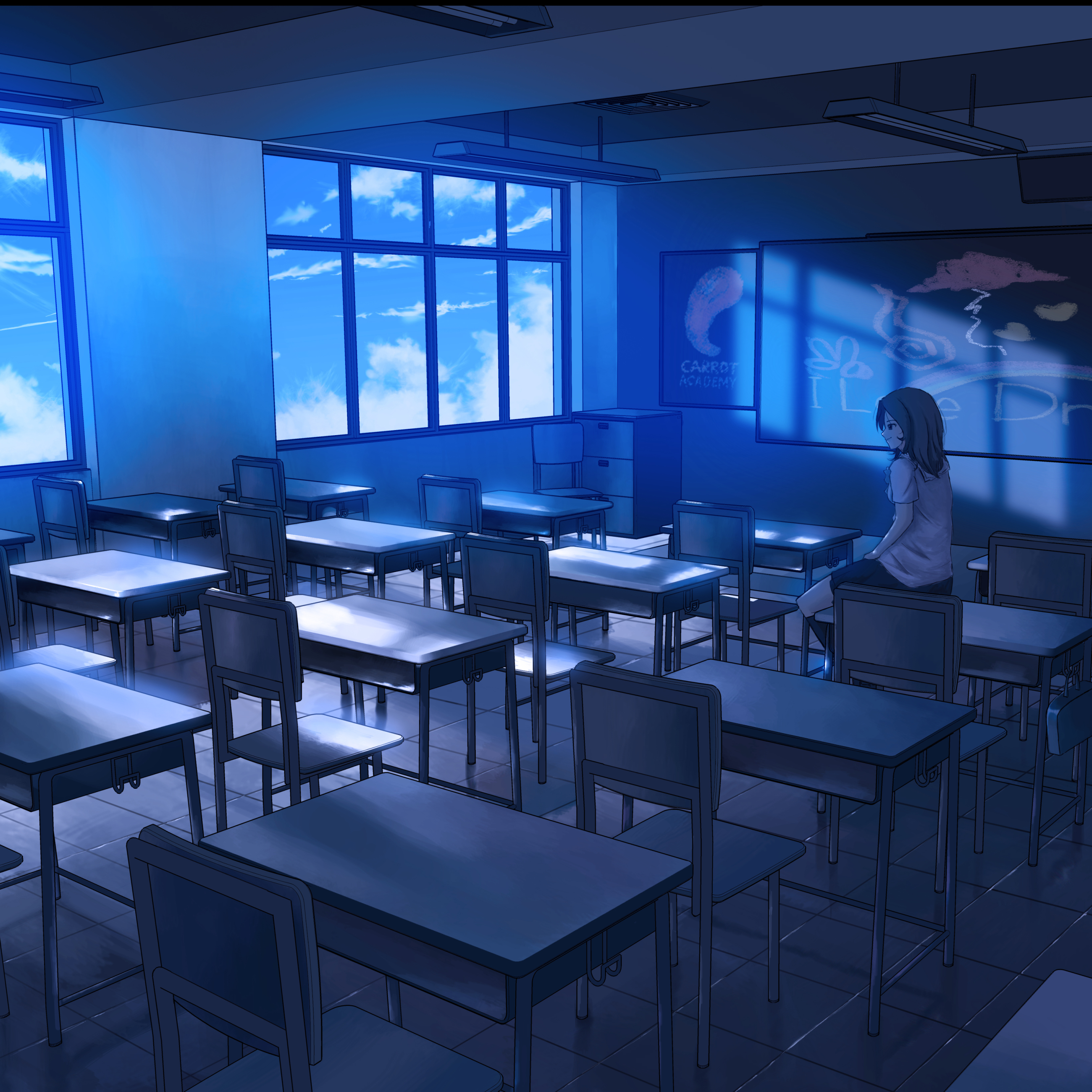 Blue Sky Classroom by Dias Mardianto