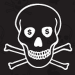 Download Dollar Death Skull Dark PFP