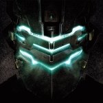Forum avatar featuring a character from Dead Space, showcasing a futuristic helmet with glowing blue lights.