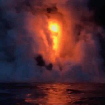 ocean lava volcano nature PFP