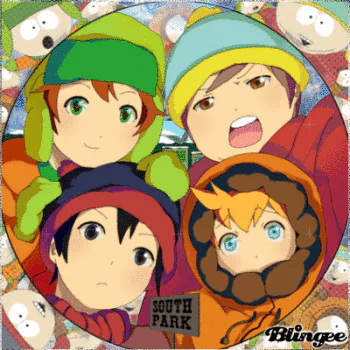 Stan Marsh Kenny McCormick Eric Cartman Kyle Broflovski South Park TV Show PFP