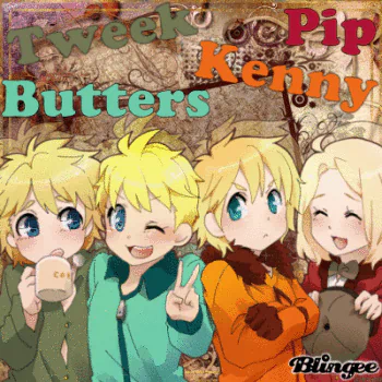 Butters Stotch Pip Pirrup Tweek Tweak Kenny McCormick South Park TV Show PFP