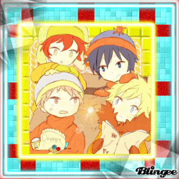 Stan Marsh Eric Cartman Kenny McCormick Kyle Broflovski South Park TV Show PFP
