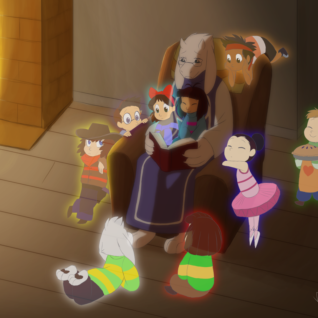 Download Undertale Asriel (Undertale) Chara (Undertale) Frisk (Undertale) Toriel (Undertale) Video Game PFP